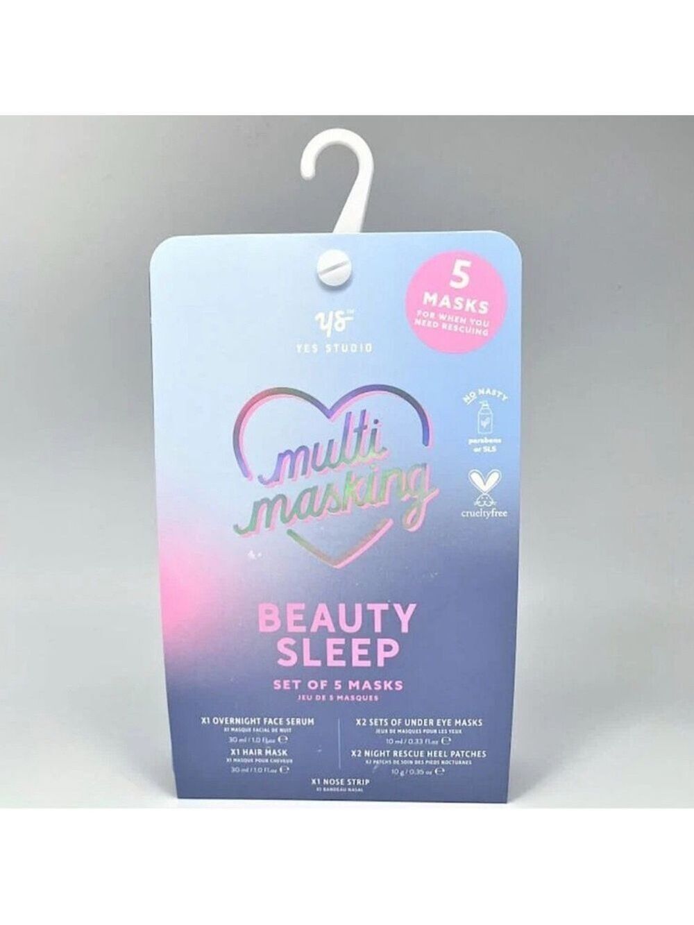 Yes Studio Multi Masking Beauty Sleep Mask Set NIP
